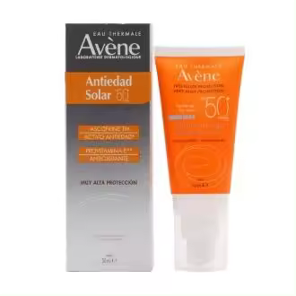 AVENE CUIDADO SOLAR 50+ ANTIEDAD | Protección Solar para Pieles Sensibles - 1
