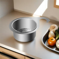 Bandeja De Drenaje Multifuncional Para Cocina Filtro De Desagüe En Acero Inoxidable Escolar Para Separar Agua Y Suciedad - details 3