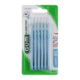 Gum® Butler 2314 Bi-Direction Microfino 6Uds - 1