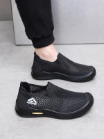 Zapatos Casuales Para Hombre Verano Malla Transpirable Cómodos Y Suaves Suela Duradera Zapatillas De Caminar Tamaño True Fit - details 11