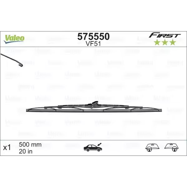Limpiaparabrisas 575550 VALEO - 1