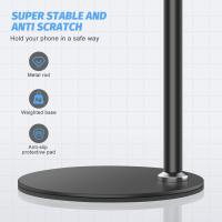 Soporte de escritorio flexible y ajustable de 360 ° para teléfono con base Estable, compatible con iPhone 14, 13, 12, 11 Pro, Xs Max, XR, X, 8, 7, 6, 6S Plus y Samsung S22 y S21 (3,5 "-6,5") - details 1