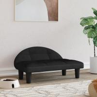 vidaXL Cama para perros de terciopelo 70x52x30 cm sofá para perros Color Gris claro,  Marrón,  Negro y mas - details 2