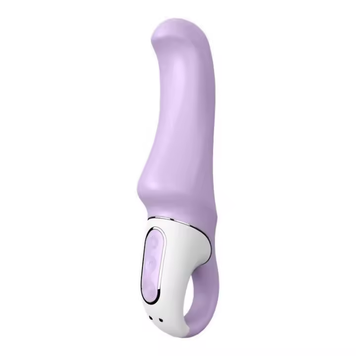 Satisfyer Charming Smile Vibrador | 12 Programas de vibración | Incluye cable de carga USB | Impermeable | Silicona Maciza Suave y de Alta calidad - 1