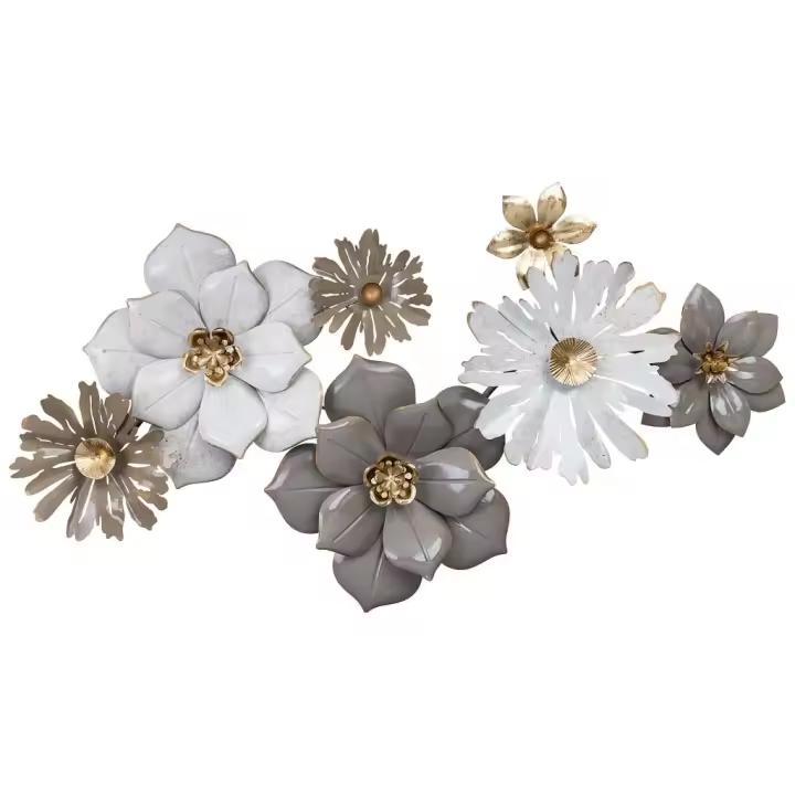 Mural decorativo de pared de metal 91,4x48,9x7,0 - 1