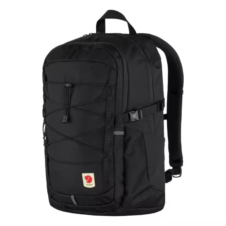 Mochila Negra Fjallraven Skule 28L Black Resistente e Impermeable - 1