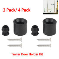 Kit De Porta Puerta De Remolque 2/4 Piezas En Bumper De Goma Negra De Bajo Perfil Adecuado Para La Mayoría De Los RV Remolques - details 0