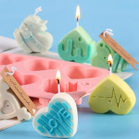 Molde De Silicona Para Chocolate Y Pasteles En Forma De Corazón Multicavity Regalo Para Hornear Y Hacer Candles Tamaño Pequeño - details 0