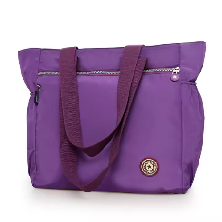 Bolso De lona Oxford impermeable para mujer, Bolsa De viaje De gran capacidad, bolso De hombro, bolsos De compras - 1