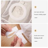 Set De 3 Bolsas De Lavandería De Malla Protectora Para Ropa Y Zapatos Organizador De Viaje Portátil Anti-deformación Para Máquina De Lavado - details 9