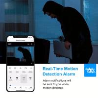 Cámara De Seguridad HD Para El Hogar Con Visión Nocturna Dos Vías Alerta De Movimiento Y Almacenamiento Múltiple 2.4GWi-Fi - details 7