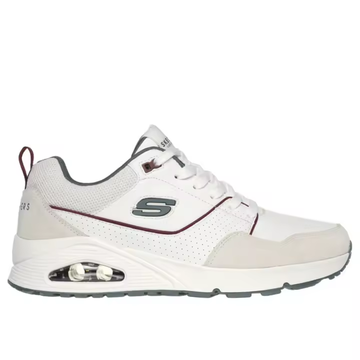 Zapatillas Blanca-Verde Skechers Retro One - 1