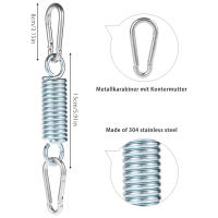 Gancho deSuspensión Para Silla Colgante De Jardín Acero Resistente Swing Sprung Hammock Hanger Kit De Colgadores Para Sillas Colgantes - details 4
