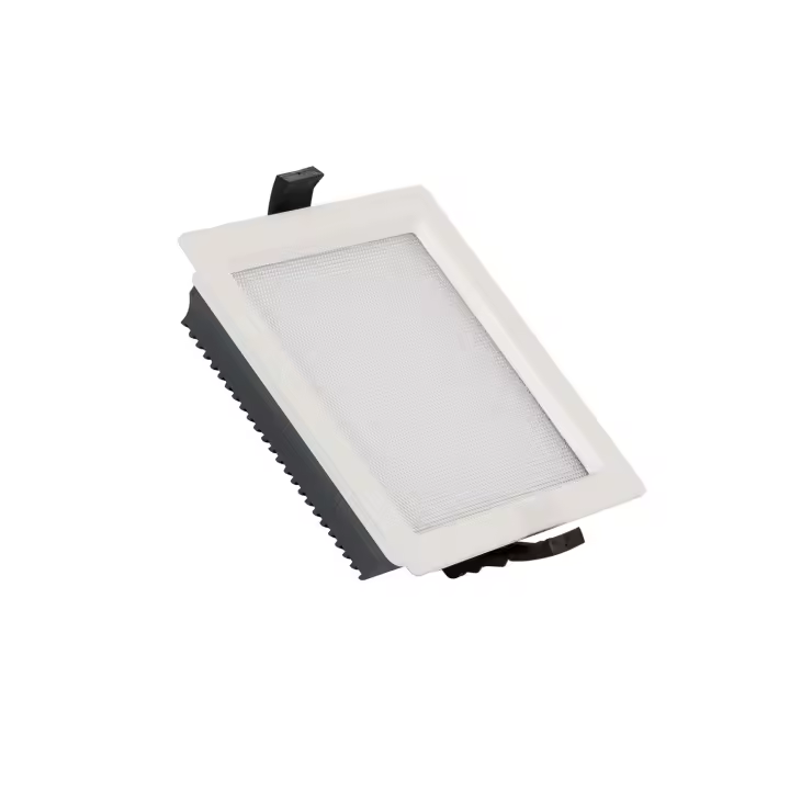Ledkia Downlight LED 15W Cuadrado SAMSUNG Aero 130 lm/W Microprismático LIFUD Corte 135x135 mm 3000K Blanco Cálido - 1