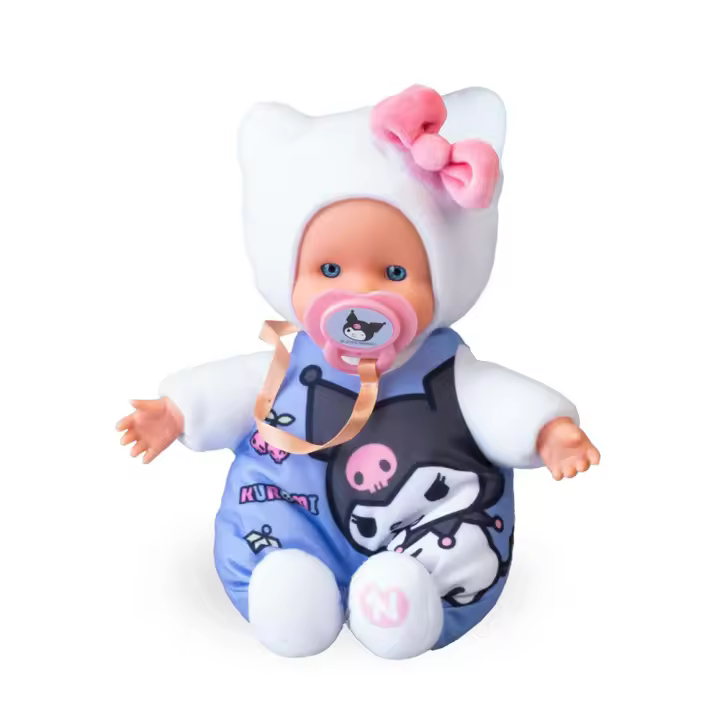 Muñeco Nenuco Cute Hello Kitty cuerpo blandito 15 cm. - Modelos surtidos (Famosa NFNC2000) - 1