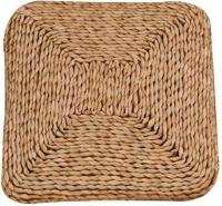 Cojín de suelo cuadrado tatami natural, cojín de futón, cojín de Silla, cojín de asiento Gruesto, cojín de paja Tejida - details 2