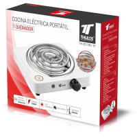Cocina eléctrica portátil1 quemador - Especial Shisha-THULOS TH-CE1100/1P - details 1