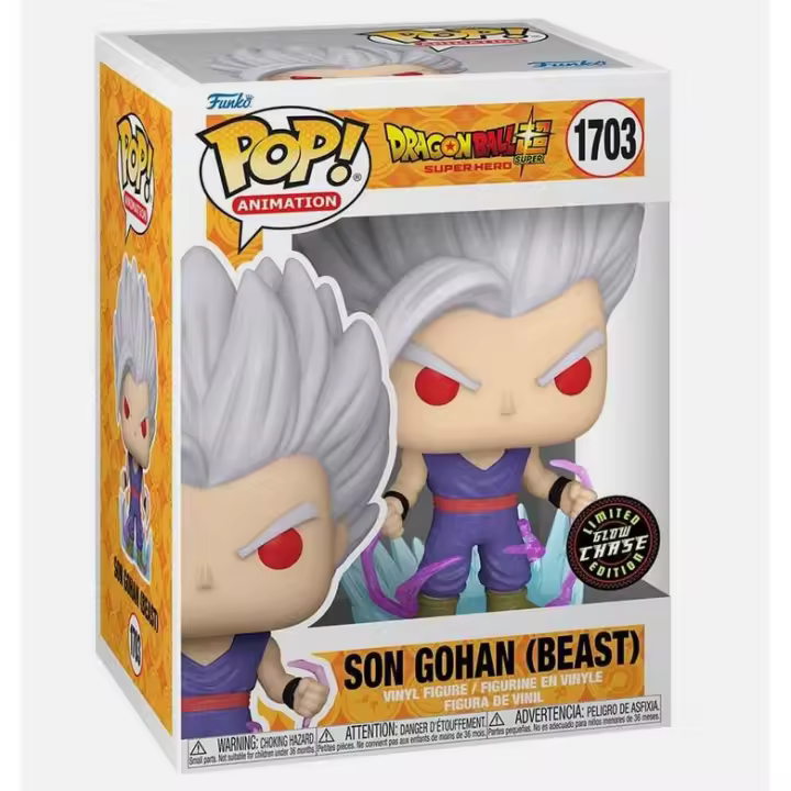 Funko pop Son Gohan Beast Chase 1703 Dragon Ball Super - 1