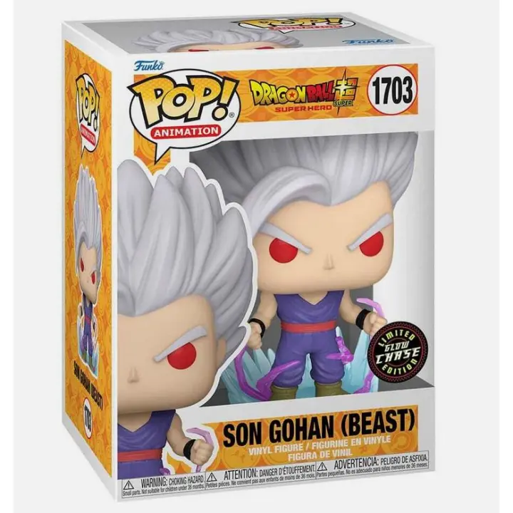 Funko pop Son Gohan Beast Chase 1703 Dragon Ball Super - 1