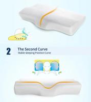 Almohada De Memoria Para Cuello Ortopédica Forma De Mariposa Protección Del Cuello Rebound Lento Almohada Saludable Para El Cervical - details 2