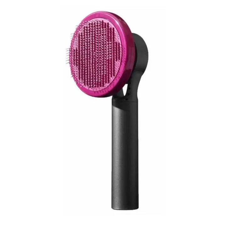 SANDALFON Cepillo para Mascotas Autolimpiable para Perros y Gatos - Herramienta de Estilismo Lavable para Quitar Exceso de Pelos y Enredos - Cuidado del Cabello - 1