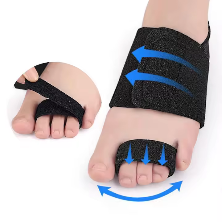 Toe Splint Toe Straightener Hammer Toe Corrector Para Mujeres Hombres, Toe Brace Soporte Para Toe Roto, Crooked Toe, Claw Toe - 1