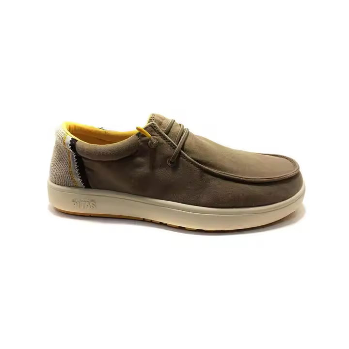 Zapatillas marca Pitas modelo Cana 27-Taupe para calzado hombre en color beig - 1