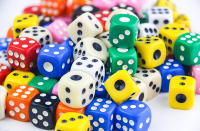 10PCS Dados Pequeños D6 14mm Para Juegos De Tablero Y Apuestas Estándar Con Puntos Accesorios De Juego - details 1