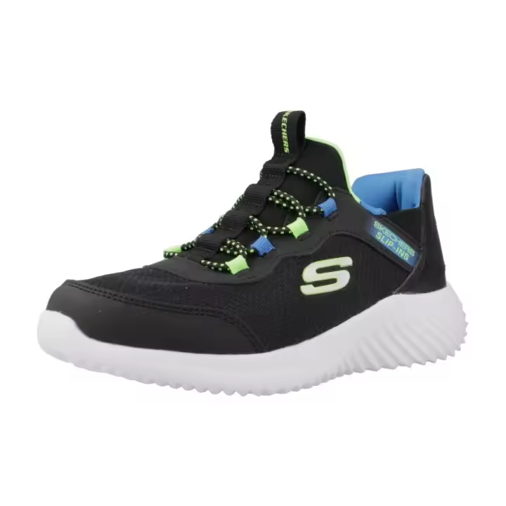SKECHERS BOUNDER-BRISK-BURST 403822L BBLM SLIP INS PARA NIÑO - 1