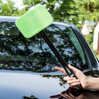 Kit De Cepillo Para Limpiar Ventanas Con Toalla De Microfibra Y Manos Largas Herramientas De Limpieza Para Coche Interior Y Parabrisas - details 12