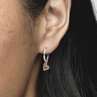 Colección Pandora Moments Heart bañada en oro rosa de 14 k，Incluye Caja Original - details 1