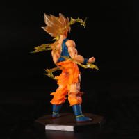 Figura De Acción Anime 18CM Dragon Ball Z Super Saiyan Son Goku Muñeco Coleccionable Juguete Para Niños Y Adultos - details 7