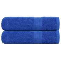 vidaXL Toallas de baño 2 uds 100x150 cm 360 gsm 100% algodón en color Marrón/Verde/Gris y más - details 5