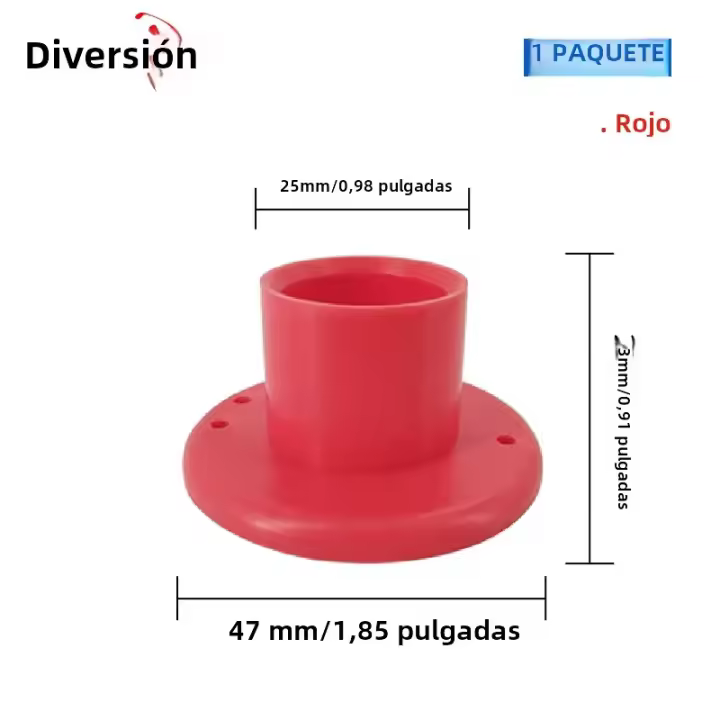 Bola De Golf Estándar De 60mm 2.36 Pulgadas Con Clip De Té En Colores Azul Amarillo Rojo Verde Bola De Parque Solida Para Envío Directo - 1