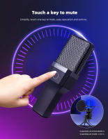 Micrófono Profesional Para Juegos De Computadora Condensador USB Para Streaming En Vivo Podcast Estudio Micrófono Karaoke Kit De Microfonos Para PC Y Portátil - details 61