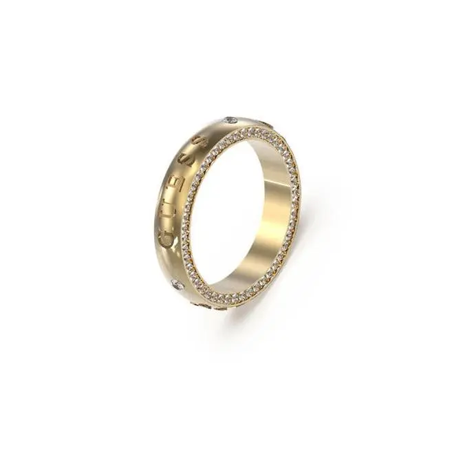 ANILLO M.GUESS CIRCLE LIGHTS JUBR03164JWYG-56 - 1
