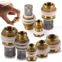 Conector De Acero De Latón Para Tanque De Agua Con Filtro Y Sellador De Silicona Adecuado Para Jardín Y Riego De Piscina - details 0