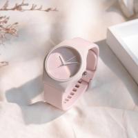Reloj De Cuarzo Para Niños Y Niñas 36mm Color Caramelo Resistente Al Agua Con Correa De Silicona Moda Y Casual Para Estudiantes - details 26