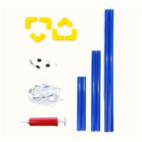 Juego De Fútbol Mini Plegable Portátil Y Móvil Para Interior Y Exterior Con Bola Y Bombín Inflable Tamaño 44.7x31.8x25.2 Cm - details 3