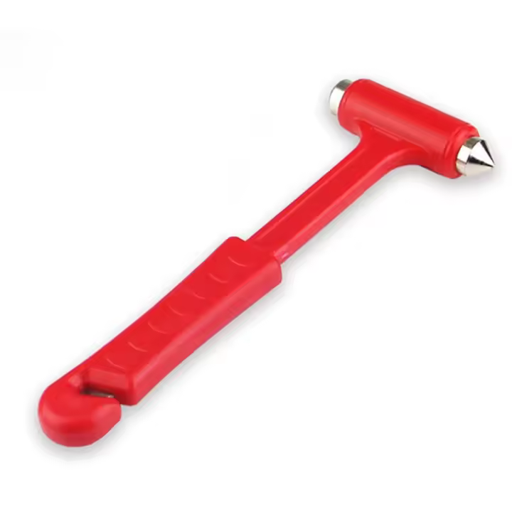 Car Emergency Safety Hammer Multifunctional 2-in-1 Seeking Growth Handle Broken Window Artifact Outdoor Emergency Hammer Cutting - 1