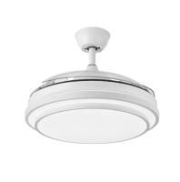 FABRILAMP Ventilador DC Ibe 59w 6980lm BLANCO 3 Asp.desp. 107d 3000-4000-6000k, 6 velocidades Remoto, Reg.intensidad, Memoria Y Temporizador Incluye mando a distancia y dos tijas de 10 y 25 centímetro Productos originales calidad de confianza - details 1