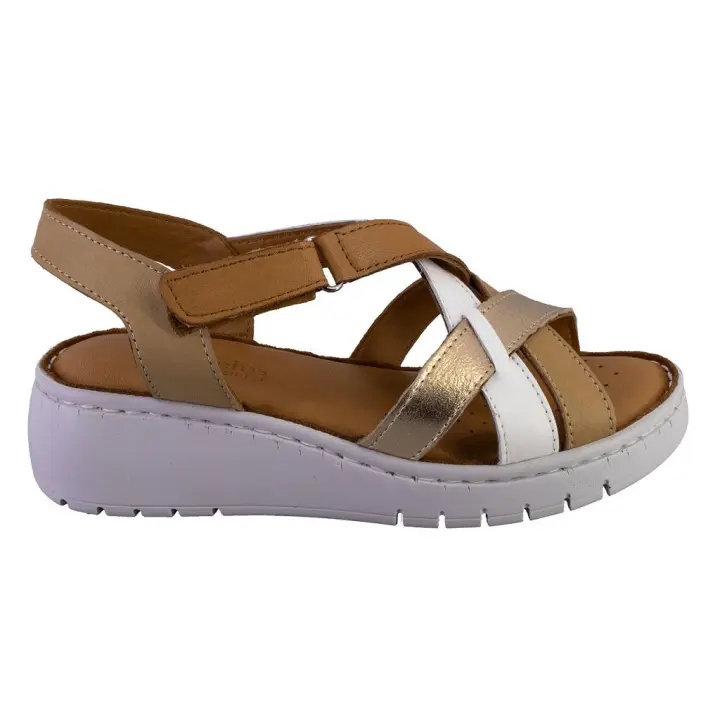 TREINTAS L1011 Sandalias de mujer multicolor PIEL 524 - 1