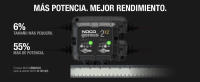 NOCO GENIUS2X2: Cargador 2-Banco 4A (2A/Banco), 6V y 12V, Mantenedor y Desulfatador para Baterías de Plomo-Ácido y Litio - details 6