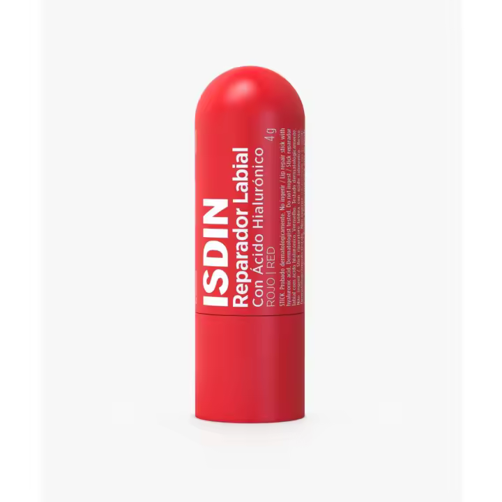 ISDIN REPARADOR LABIAL 1 STICK 4 G COLOR ROJO - 1