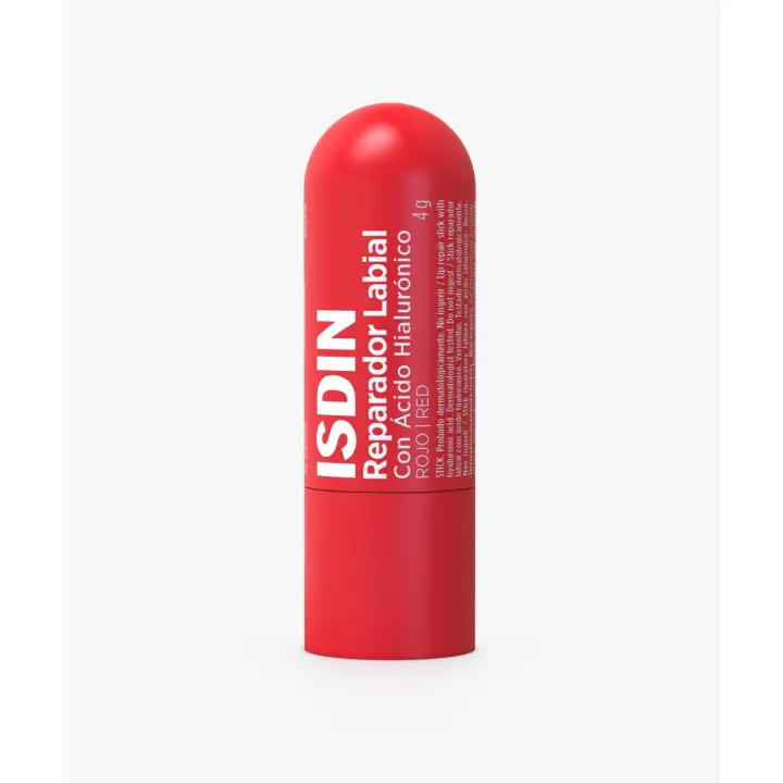 ISDIN REPARADOR LABIAL 1 STICK 4 G COLOR ROJO - 1