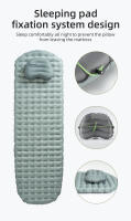 Qunature Almohada De Camping Inflable Ligera Y Cómoda Para Viajes Y Senderismo Al Aire Libre Y Avión - details 4