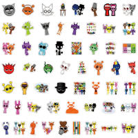 56Pcs Etiquetas Incredibox Sprunki DIY Para Scrapbooking Teléfono Luggage Skateboard Resistentes Al Agua Pegatinas De Material Mixto - details 4
