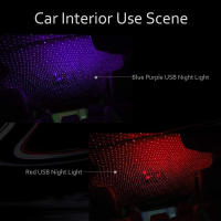 Proyector De Estrellas Galácticas USB Iluminación Nocturna LED Para Techo Habitación Coche Decoración Fácil De Instalar Y Operar - details 4