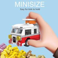 Nuevos Bloques De Construcción Ciudad Serie 8/1PCS Autobús Escolar Camper Camión Ambulancia Modelo Juguetes Educativos Para Niños Regalo Para Niños - details 10