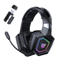 Auricular De Juego ONIKUMA GT806 Tri-Modo Con Microfono Desmontable Para PS4 PC Y Dispositivos Móviles Wireless 2.4GHz Y Dual 5.3 - details 9